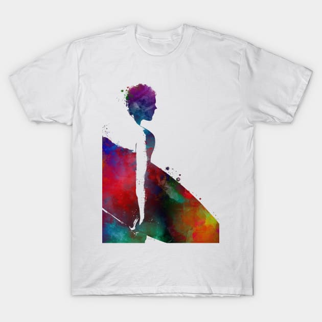 Surfer sport art #surfer #sport T-Shirt by JBJart